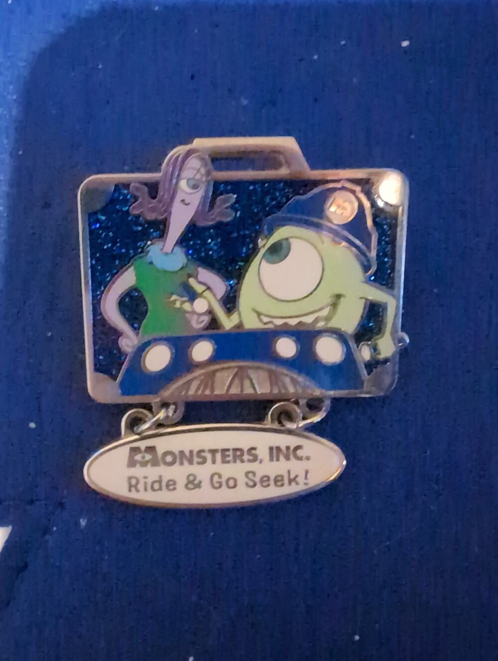 Tokyo Disney Resort Monsters, Inc. Ride & Go Seek Mike & Celia Mae Disney pin